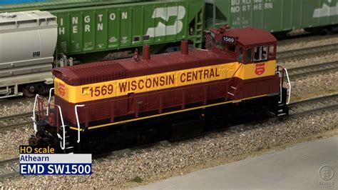 Athearn Ho Scale Emd Sw1500 Trains