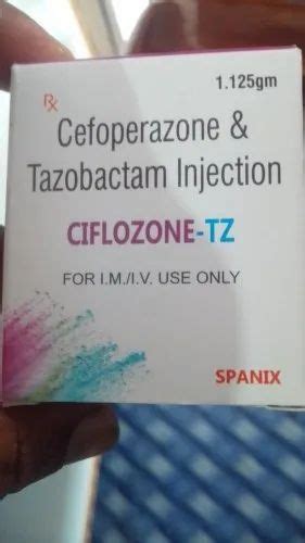 Cefoperazone 1 Gm Tazobactam 125 Mg At Rs 67 Piece Zostum Injection