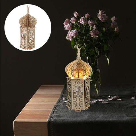 Bambus Eid Mubarak Lampe Ramadan Partyzubeh R Ramadan Lichter Aus Holz