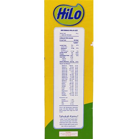 Hilo School Chocolate Harga Promo Informasi Produk