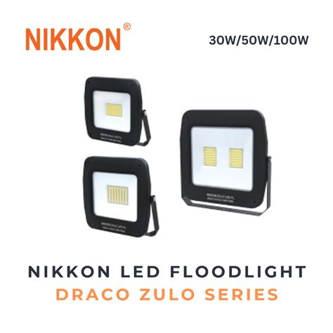 NIKKON Draco Zulo Series LED Floodlight 30W 50W 100W AC Multi Dice Home