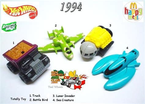 T Hunted A história da parceria entre a Hot Wheels e o McDonalds