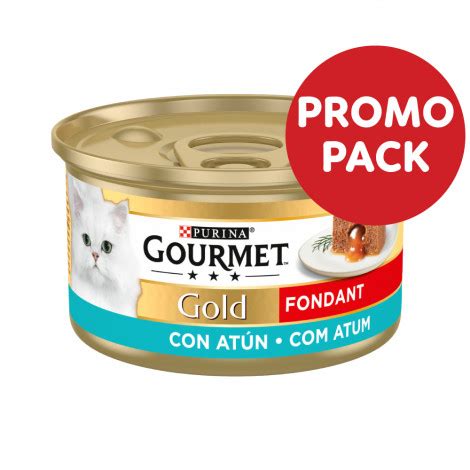 Patê para gato Gourmet Gold Fondant Atum