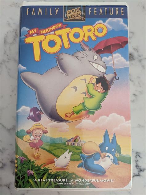 My Neighbor Totoro Collectible VHS Hayao Miyazaki VHS Tapes