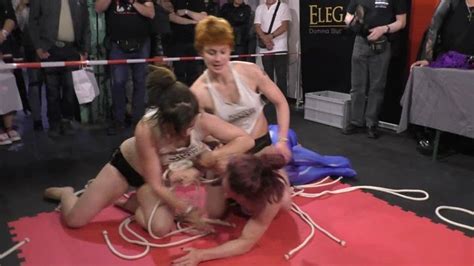 3 On 1 Bondage Wrestling From Boundcon Xvi Veve Lane Vs Katarina