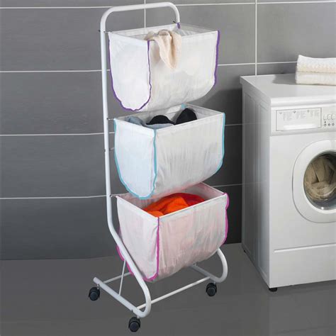 Panier Linge Niveaux Salle De Bain Et Buanderie On Range Tout