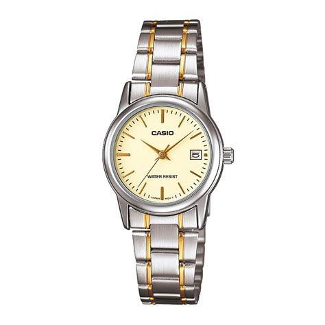 Reloj Casio Ltp V Sg A Acero Mujer Plateado Btime