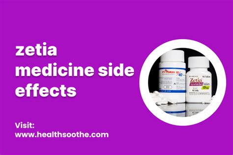 side effects of zetia generic