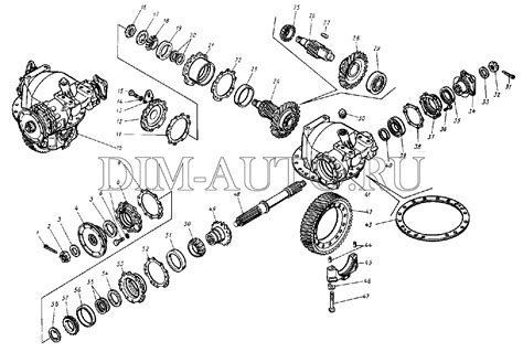 Средний редуктор камаз 6520 схема устройство (27 фото) - фото ...