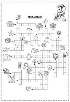 Atividade Cruzadinha 3 Ano - Cruzadinhas 3 ano