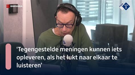 Druktemaker Dolf Jansen Over Polarisatie NPO Radio 1 YouTube