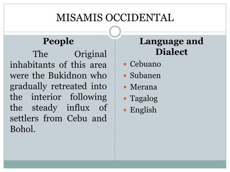 Northern mindanao presentation | PPT