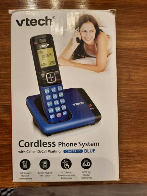 Vtech Cs6719 15 19 Ghz Cordless Phone 735078028808 Ebay