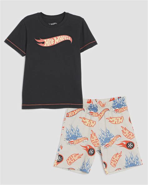 Riachuelo Pijama Curto Infantil Hot Wheels A Multicor Mattel