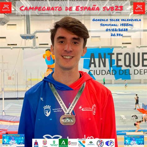 Gonzalo Soler Atleta Del Atletismo Del Sur Coop La Palma En Busca