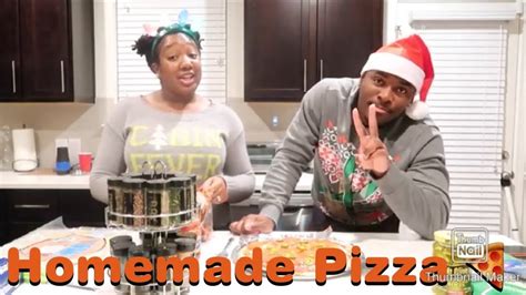 HOMEMADE PIZZA VLOGMAS DAY 17 YouTube