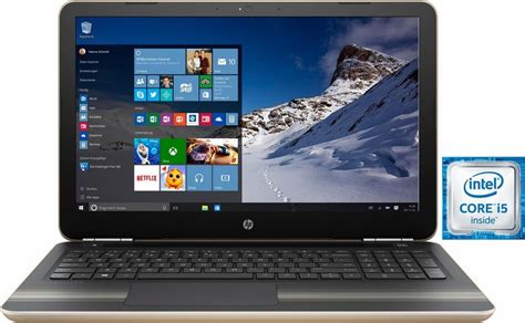 HP Pavilion 15-au147ng Notebook, Intel® Core™ i5, 39,6 cm (15,6 Zoll ...