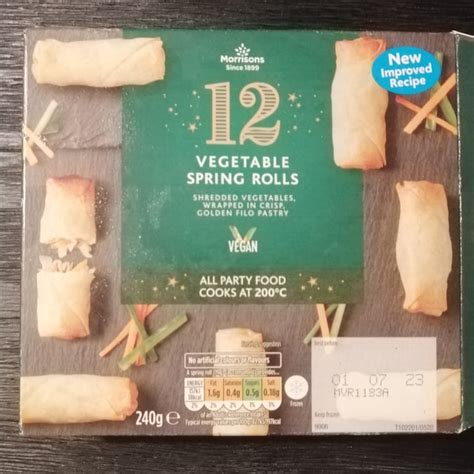 Morrisons Vegetable Spring Rolls Review Abillion