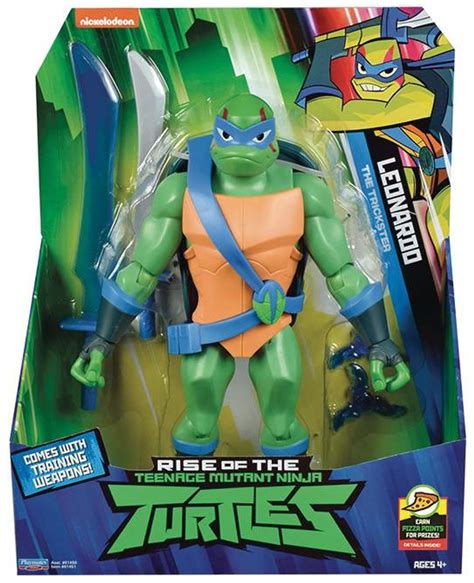 Teenage Mutant Ninja Turtles Nickelodeon Rise of the TMNT Leonardo 10.5 ...