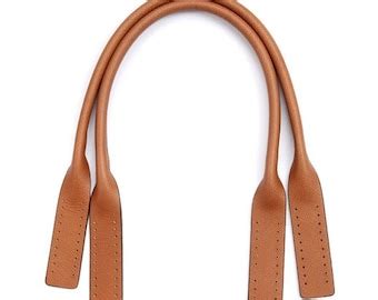 Inches Boston Series Saffiano Pattern Genuine Leather Purse Handles