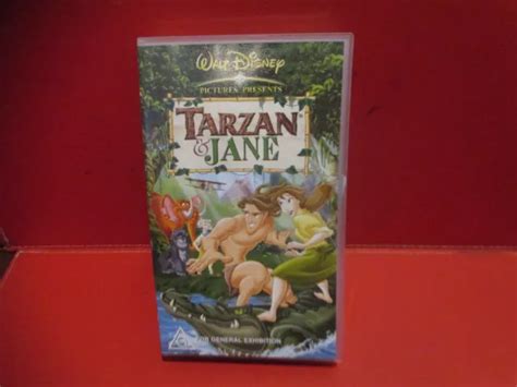 SEALED TARZAN AND Jane Disney VHS Video Cassette Rare Collectable 21