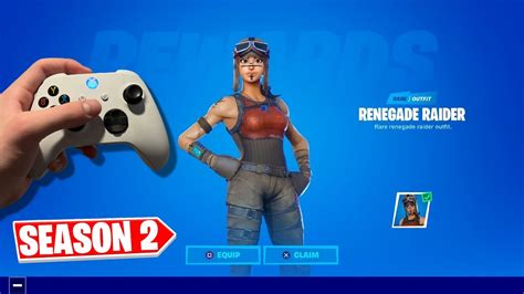 How To Get Renegade Raider Skin For Free In Fortnite Chapter Season