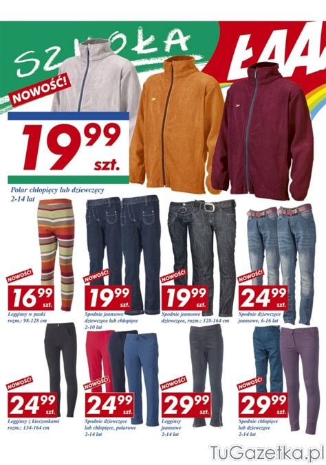 Polar spodnie odzież Auchan Moda odzież tuGAZETKA pl