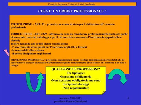 PPT IL CODICE DEONTOLOGICO Nella Vita Professionale Degli Assistenti