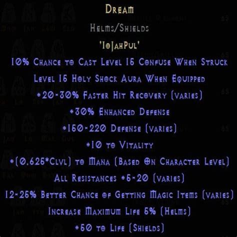 Buy D2r Dream Rune Pack Diablo 2 Resurrected D2r Item Shop D2rgear