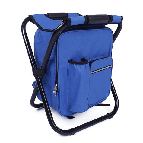 We Moment Folding Portable seat Backpack Fishing Cooler Beach Chair for ...