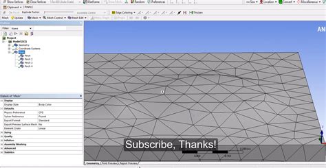 acces mesh options  ansys  booklasopa