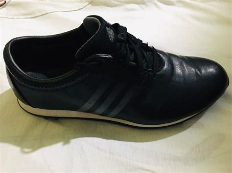 Adidas leather sneakers black sz 7 USA, Women's Fashion, Footwear ...