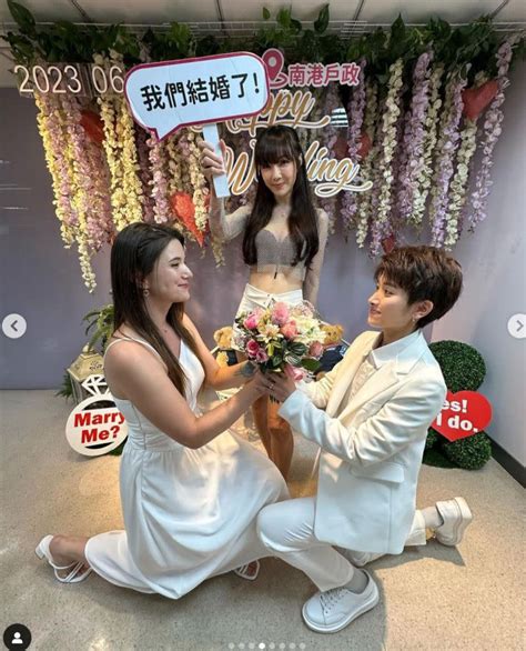 辣媽穿透視裝祝福！《全明星》鄭靚歆結婚了