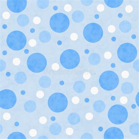 Blue And White Polka Dot Fabric Background Stock Image Image 27706667