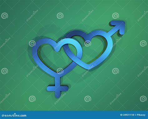 Heart Sex Symbols Stock Illustration Illustration Of Communications 34931118