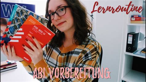 Meine Lernroutine F Rs Abitur Youtube