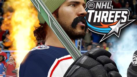 Nhl Threes Gameplay Scoring Goals Causing Rage Quit In World Of