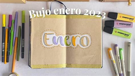 Bullet Journal Enero 2023 Galynotes YouTube