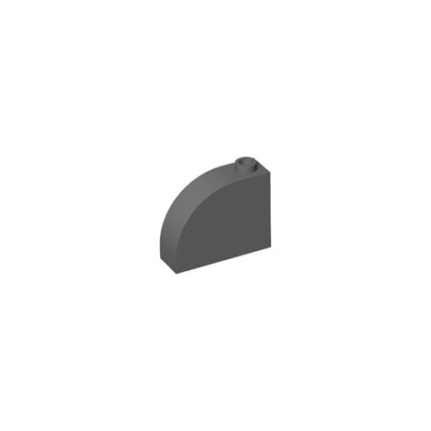 LEGO Dark Stone Gray Slope 1 X 3 X 2 Curved 33243 Brick Owl LEGO