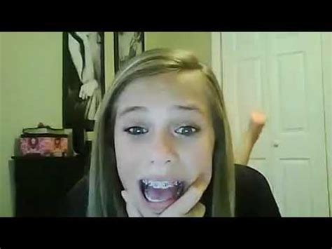 Cute Teen Girl With Braces Youtube