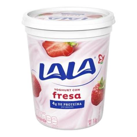 Yoghurt Lala Con Fresa 1 Kg Walmart