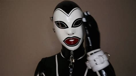 Double Masked Latex Doll With Nose Tubes Vibrates Rubber Pussy Dollified Clips4sale