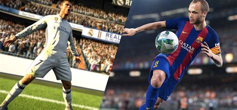 FIFA 18 Vs PES 2018 Comparativa de los dos juegos de fútbol del año