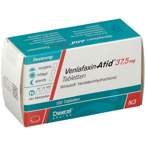 Venlafaxin Atid 37 5 Mg 100 St Mit Dem E Rezept Kaufen Shop Apotheke