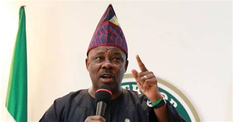 Ogun Gov Ibikunle Amosun Dares APC Leadership Pulse Nigeria