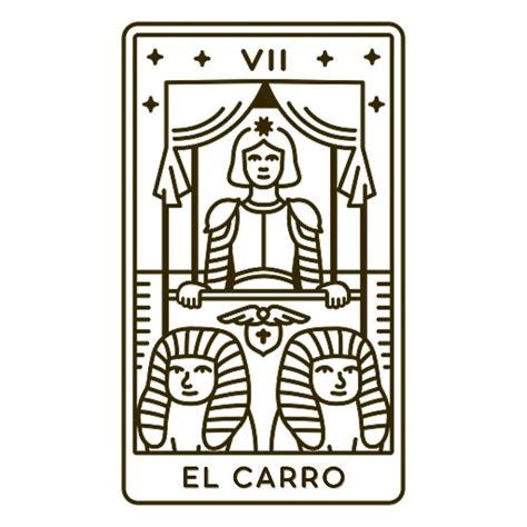 7 El Carro Tarot Cards Art All Tarot Cards The Chariot Tarot