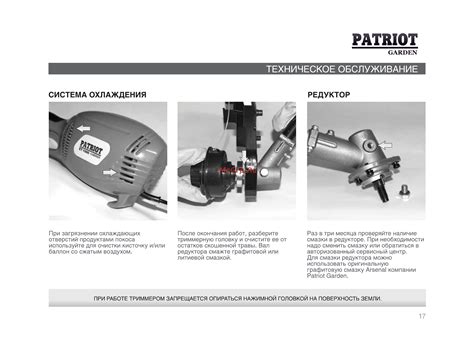 Patriot ET 1000 [16/25] Техническое обслуживание