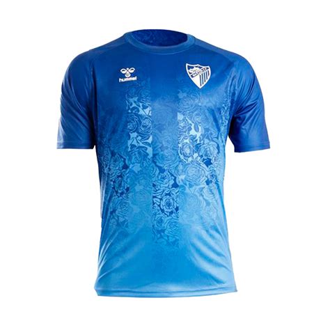 Camiseta Hummel Málaga Cf Pre Match 2022 2023 True Blue Fútbol Emotion