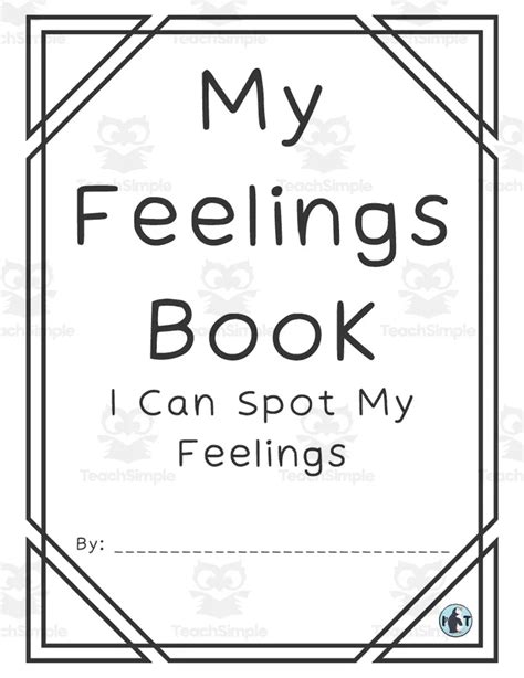 Spot Emotion Book by Teach Simple