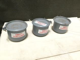 Surplus 11 MS24347 42 Storage Drums In North Las Vegas Nevada